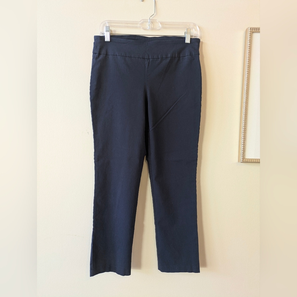 Attyre Women's Navy Ankle Pants, Sz. 6